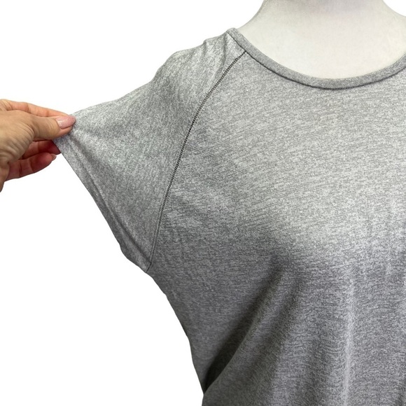 Vince Grey Short Raglan Sleeve T-shirt Top size XS - Picture 8 of 11